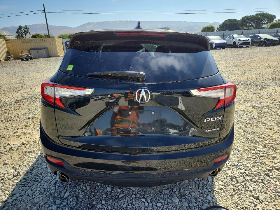 2019 Acura Rdx VIN 5J8TC2H36KL001199 COPART salvage auction — FRONT END, CA - SALVAGE CERTIFICATE, sold $1,450 on 2026-07-21 (photo 6)