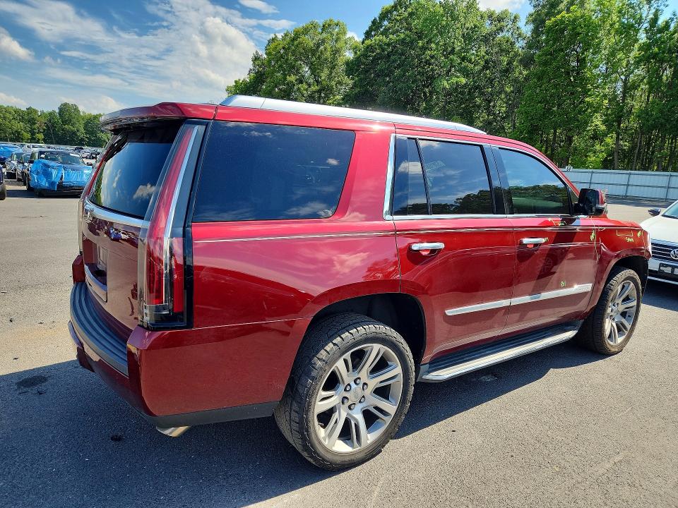 2016 Cadillac Escalade VIN 1GYS3BKJ6GR462743 COPART salvage auction — FRONT END, Nj - Cert Of Title-Salvage, sold $6,200 on 2026-07-09 (photo 3)