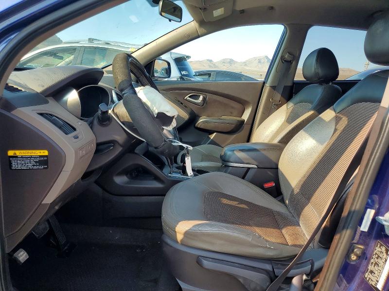 2011 Hyundai Tucson VIN KM8JU3AC6BU125417 COPART salvage auction — FRONT END, Nv - Salvage Title, sold $950 on 2026-07-20 (photo 7)