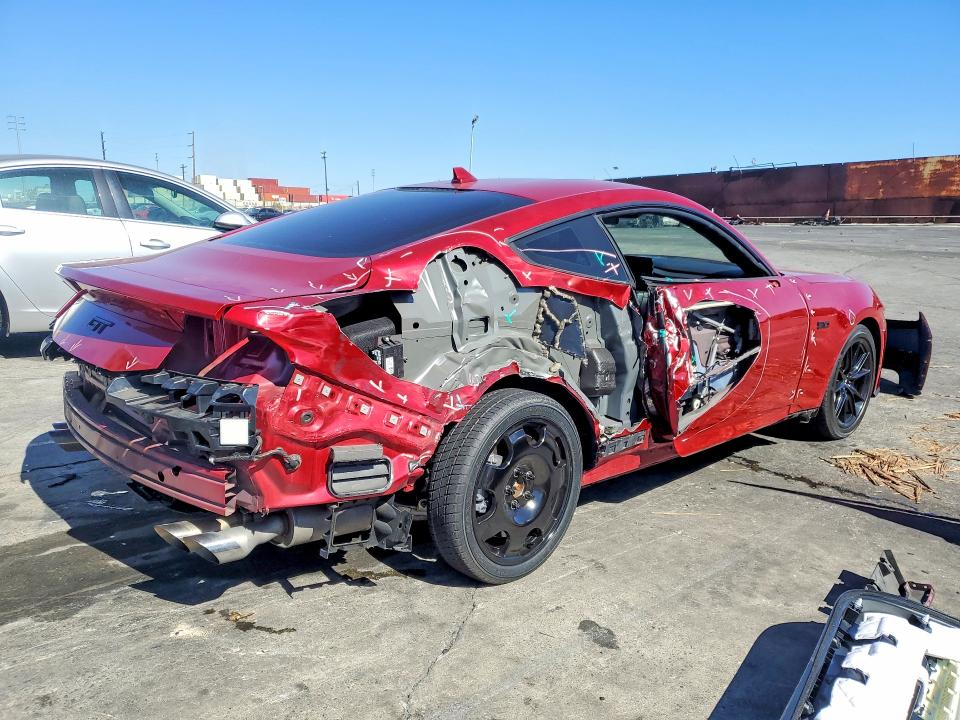 2024 Ford VIN 1FA6P8CF4R5407149 COPART salvage auction — REAR END, Ca - Salvage Certificate, sold $18,500 on 2026-07-31 (photo 3)