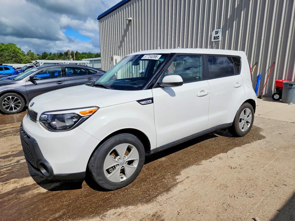 2016 Kia Soul VIN KNDJN2A2XG7405611 COPART salvage auction — VANDALISM, Wi - Certificate Of Title, sold $3,200 on 2026-07-06 (photo 1)