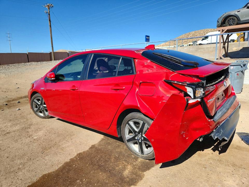 2021 Toyota Prius VIN JTDKAMFU0M3139718 COPART salvage auction — FRONT END, Nm - Cert Of Title-Salvage, sold $1,700 on 2026-07-30 (photo 2)