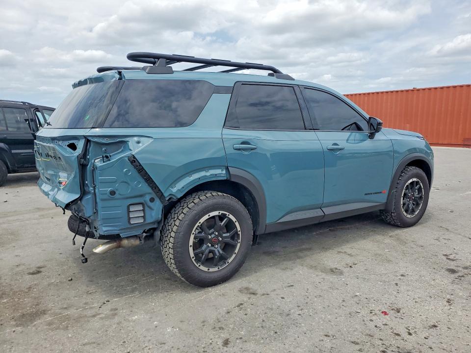 2026 Nissan Pathfinder VIN 5N1DR3BEXTC233934 COPART salvage auction — REAR END, Fl - Cert Of Title Slvg Rebuildable, sold $14,700 on 2026-07-30 (photo 3)