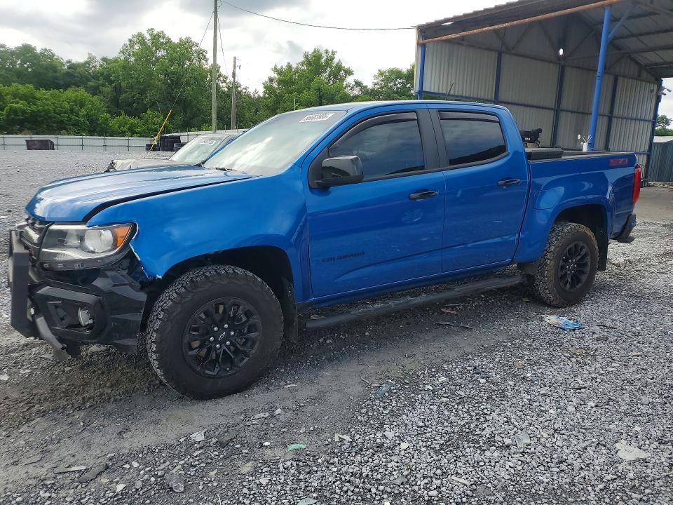 2022 Chevrolet Colorado VIN 1GCGTDEN3N1111967 COPART salvage auction — FRONT END, Ga - Cert Of Title-Salvage, sold $8,700 on 2026-07-30 (photo 1)