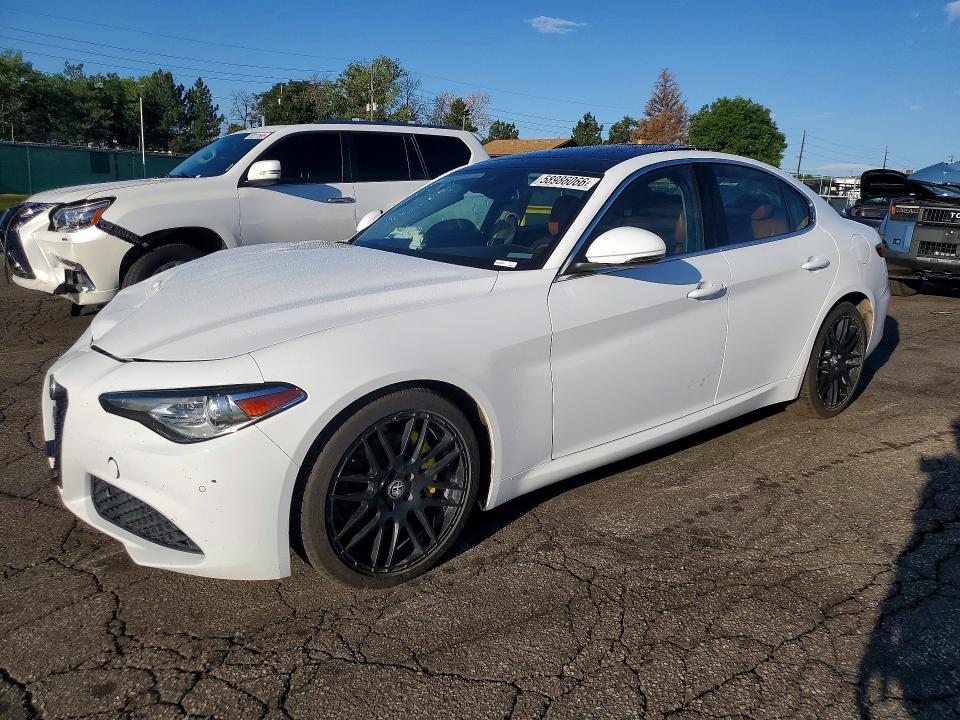 2019 Alfa romeo VIN ZARFAMBN5K7602514 COPART salvage auction — FRONT END, Co - Salvage Title, sold $4,750 on 2026-07-28 (photo 1)