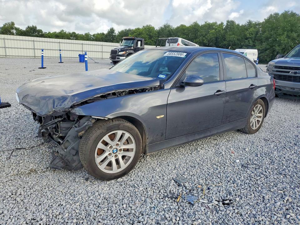 2007 BMW 3er VIN WBAVA33567PG40369 COPART salvage auction — FRONT END, La - Cert Of Title-Salvage, sold $100 on 2026-07-27 (photo 1)