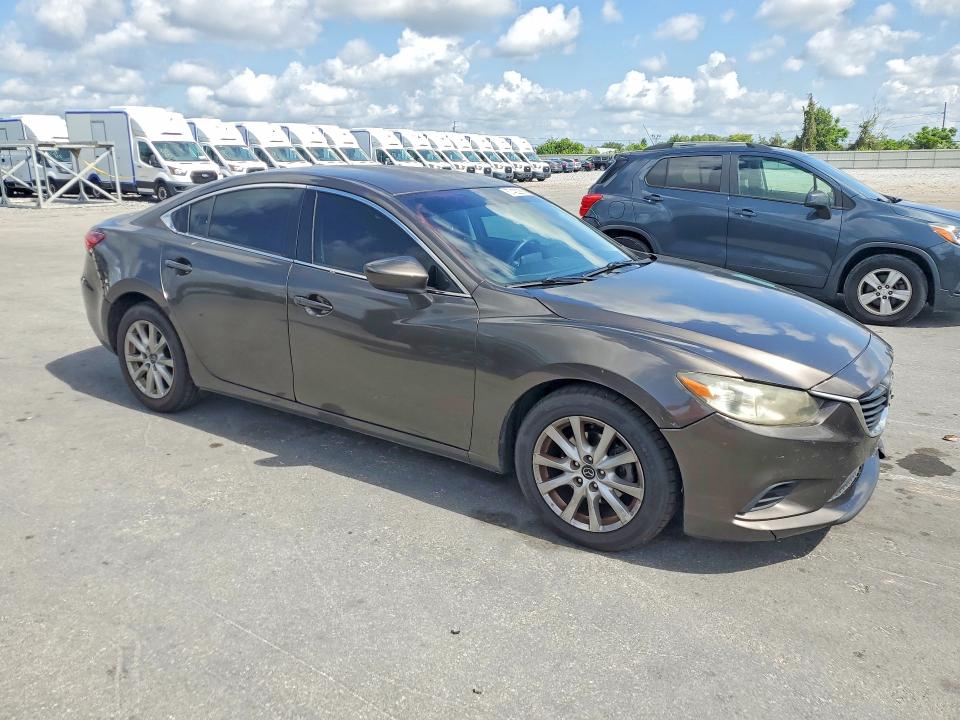 2016 Mazda 6 VIN JM1GJ1U52G1477220 COPART salvage auction — REAR END, Ga - Cert Of Title-Salvage, sold $1,250 on 2026-07-28 (photo 4)