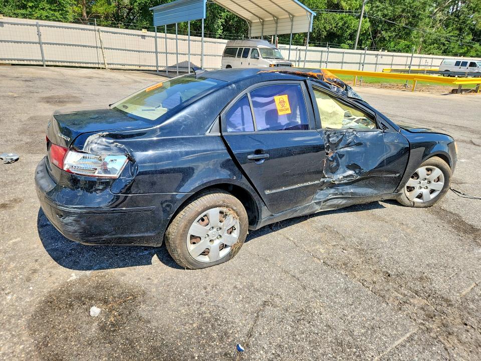 2009 Hyundai Sonata VIN 5NPET46C89H410499 COPART salvage auction — ROLLOVER, Al - Cert Of Title-Salvage Title, sold $225 on 2026-07-13 (photo 3)