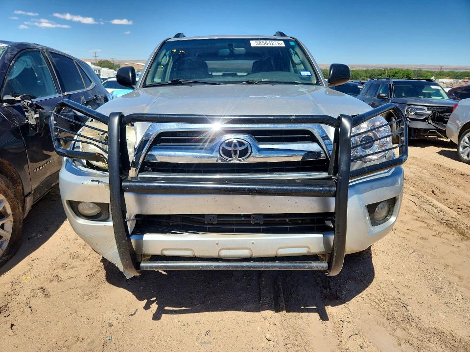 2007 Toyota 4runner VIN JTEBU14R278099262 COPART salvage auction — SIDE, NM - CERT OF TITLE-SALVAGE (P), sold $4,050 on 2026-07-16 (photo 5)