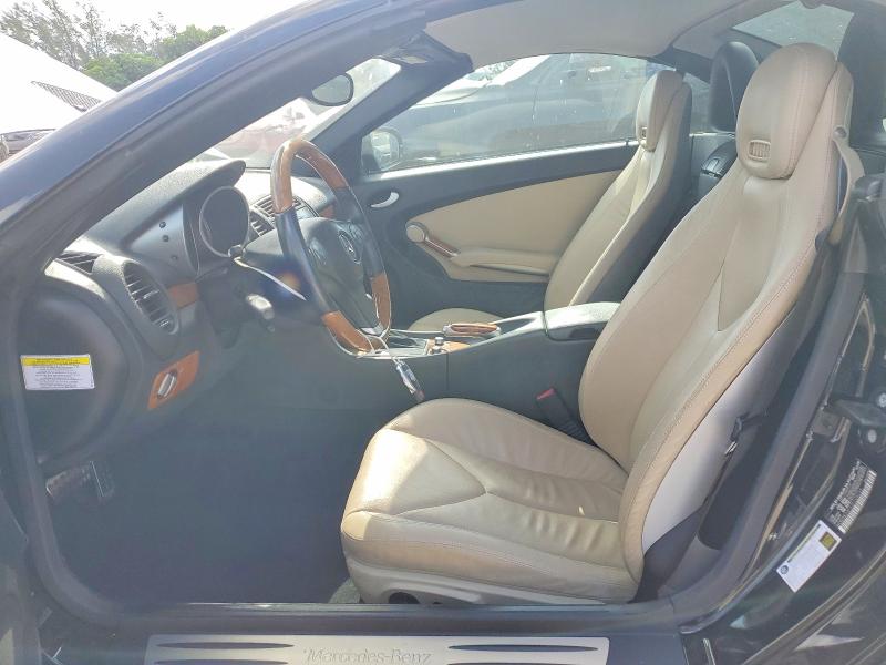 2009 Mercedes-benz Slk-class VIN WDBWK54F99F208788 COPART salvage auction — FRONT END, Fl - Cert Of Title Slvg Rebuildable, sold $2,050 on 2026-07-21 (photo 7)