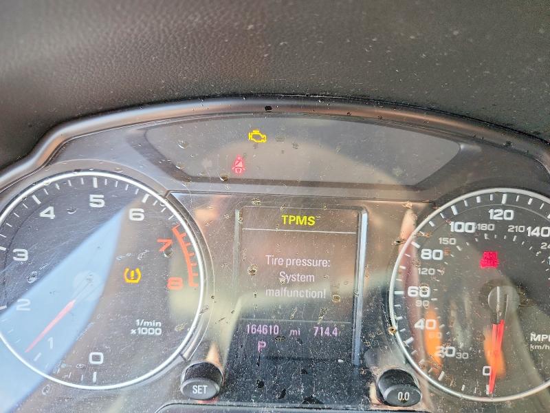 2012 Audi VIN WA1LFAFP8CA114682 COPART salvage auction — FRONT END, Co - Public - Salvage Title, sold $900 on 2026-07-27 (photo 9)