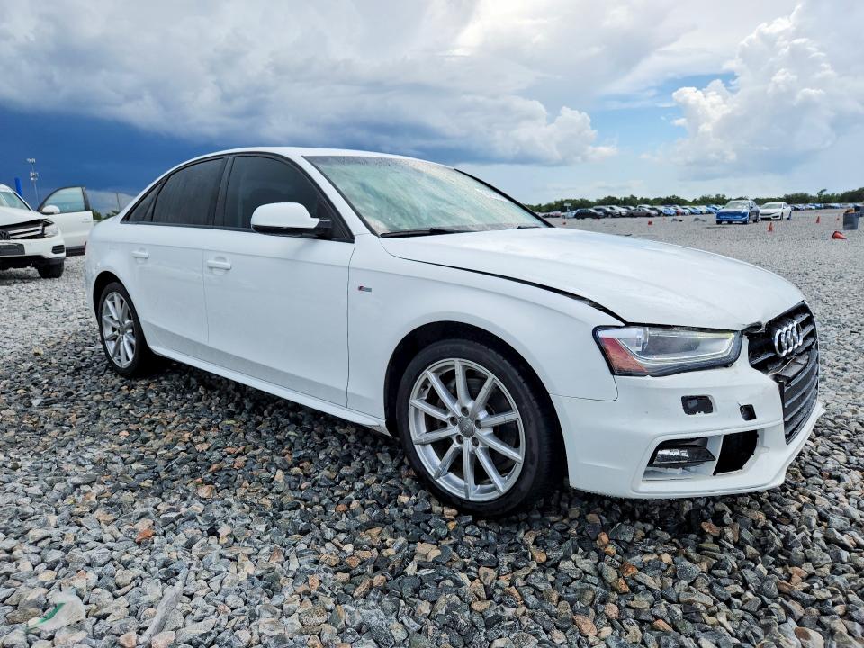 2016 Audi A4 VIN WAUAFAFLXGA012815 COPART salvage auction — FRONT END, Fl - Cert Of Ttl-Rebuilt&Slvg Rbld, sold $3,150 on 2026-07-10 (photo 4)