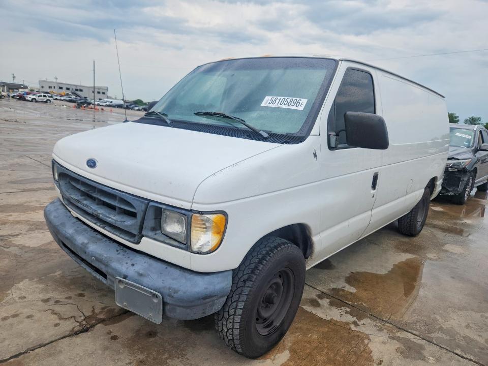 1998 Ford Econoline VIN 1FTRE1429WHC18085 COPART salvage auction — SIDE, Tx - Bonded Title - Salvage, sold $250 on 2026-07-09 (photo 1)