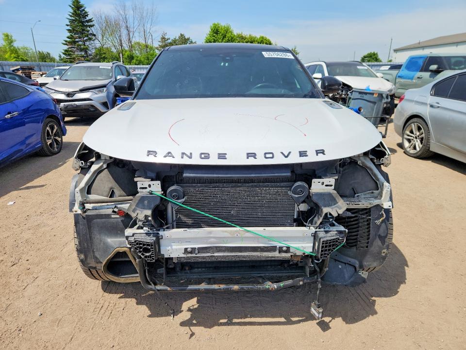 2020 Land rover Range rover velar VIN SALYK2FX8LA242698 COPART salvage auction — FRONT END, On - Permit No Brand - Unfit, sold $8,200 on 2026-07-07 (photo 5)