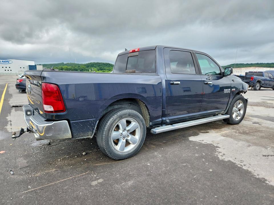 2015 Ram 1500 VIN 1C6RR6LT9FS784754 COPART salvage auction — FRONT END, Ok - Cert Of Title-Salvage, sold $5,400 on 2026-07-22 (photo 3)