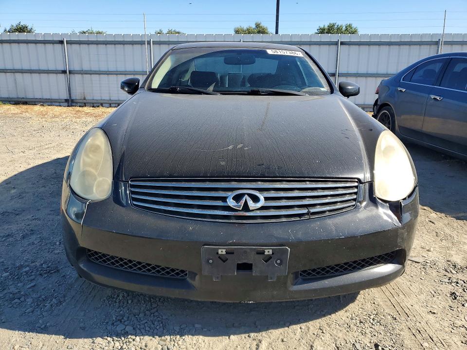 2007 Infiniti G35 VIN JNKCV54E87M905962 COPART salvage auction — FRONT END, Ca - Salvage Certificate, sold $825 on 2026-07-07 (photo 5)