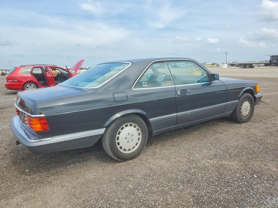 1991 Mercedes-benz VIN WDBCA45E3MA592496 COPART salvage auction — MINOR DENT/SCRATCHES, Fl - Certificate Of Title, sold $20,100 on 2026-07-13 (photo 3)