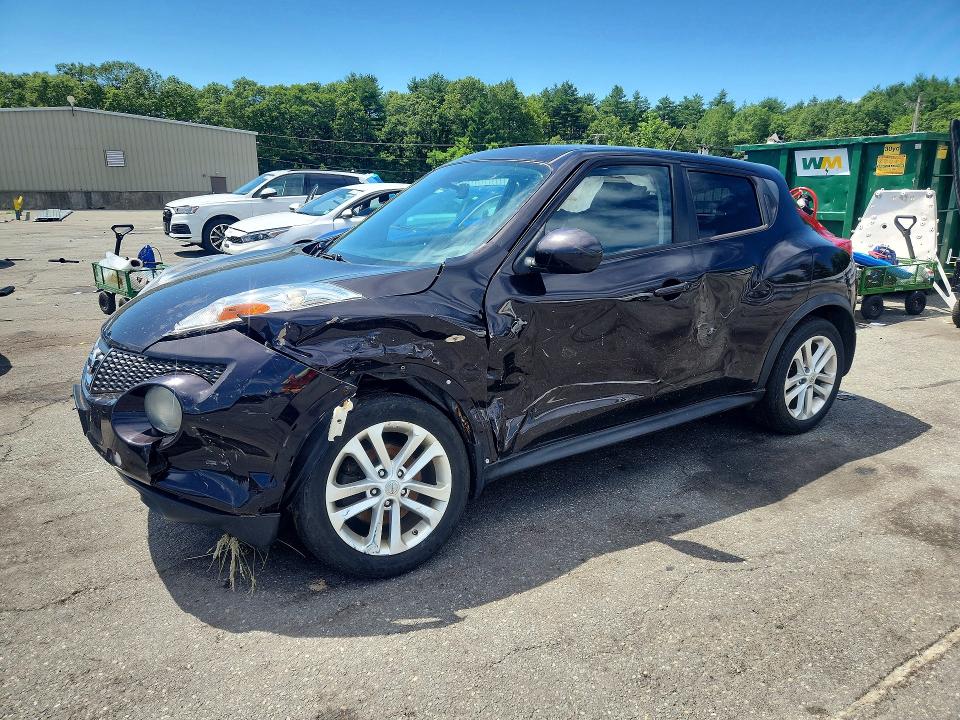 2014 Nissan Juke VIN JN8AF5MV5ET360753 COPART salvage auction — SIDE, Ct - Cert Of Title-Salvage, sold $550 on 2026-07-14 (photo 1)