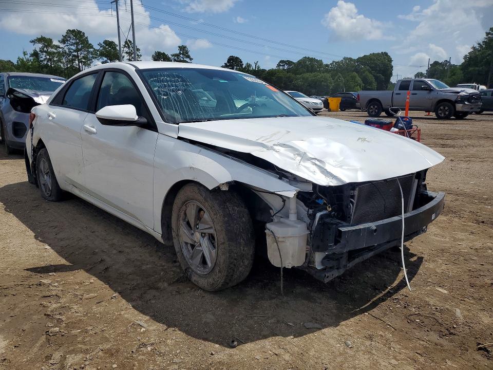 2024 Hyundai Elantra VIN KMHLL4DG7RU723476 COPART salvage auction — FRONT END, La - Cert Of Title-Salvage, sold $2,750 on 2026-07-02 (photo 4)