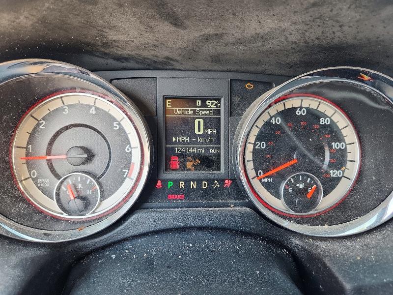 2018 Dodge Caravan VIN 2C4RDGEG8JR195461 COPART salvage auction — FRONT END, Tx - Salvage Vehicle Title, sold $1,700 on 2026-07-09 (photo 9)