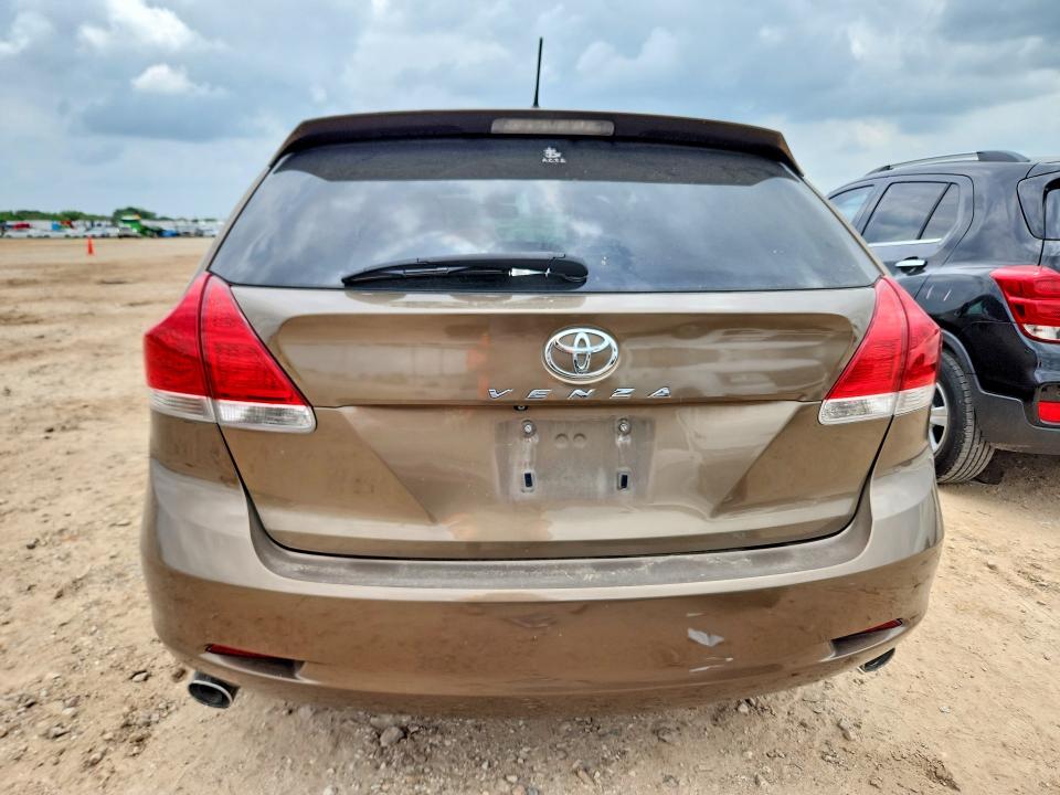 2010 Toyota Venza VIN 4T3ZK3BB3AU020953 COPART salvage auction — FRONT END, Tx - Salvage Vehicle Title, sold $1,700 on 2026-07-09 (photo 6)