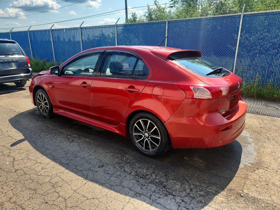 2017 Mitsubishi Lancer VIN JA32X2HU3HU600716 COPART salvage auction — FRONT END, Ns - Salvage Title, sold $800 on 2026-07-23 (photo 2)