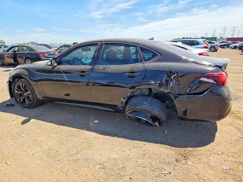 2019 Infiniti Q70 VIN JN1BY1AR1KM585559 COPART salvage auction — FRONT END, Il - Salvage Certificate, sold $1,650 on 2026-07-07 (photo 2)