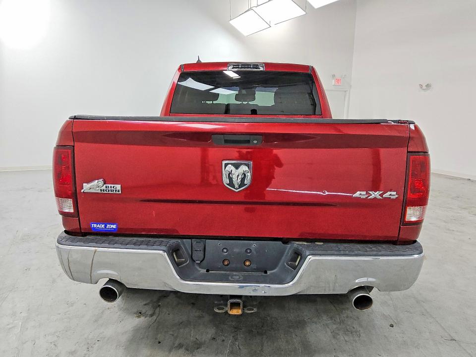 2013 Ram 1500 VIN 1C6RR7GT5DS599307 COPART salvage auction — MECHANICAL, Wv - Certificate Of Title, sold $175 on 2026-07-07 (photo 6)