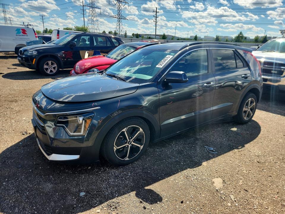 2023 Kia Niro VIN KNDCR3LE0P5099718 COPART salvage auction — SIDE, IL - SALVAGE CERTIFICATE, sold $7,400 on 2026-07-28 (photo 1)