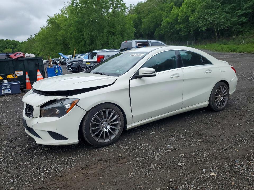 2016 Mercedes-benz Cla-klasse VIN WDDSJ4GB0GN316442 COPART salvage auction — FRONT END, Ny - Certificate Of Title, sold $350 on 2026-07-28 (photo 1)