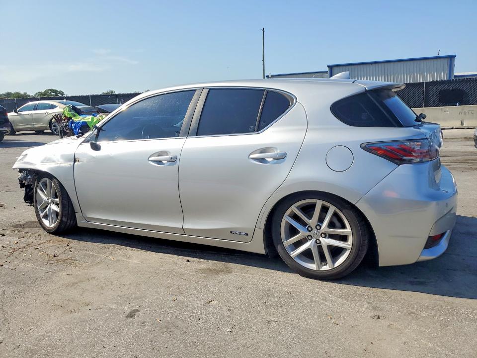 2015 Lexus Ct VIN JTHKD5BH4F2221920 COPART salvage auction — FRONT END, Fl - Cert Of Title Slvg Rebuildable, sold $2,900 on 2026-07-09 (photo 2)