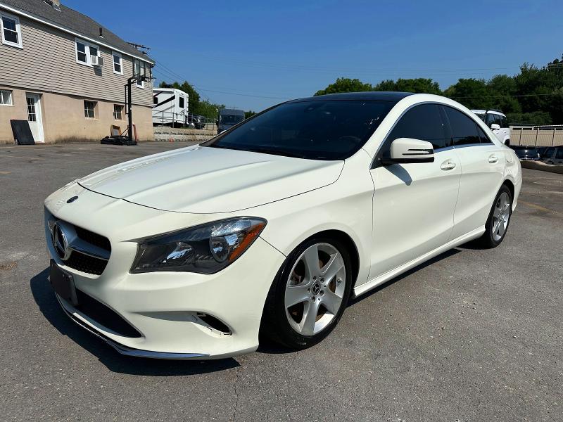 2018 Mercedes-benz Cla-klasse VIN WDDSJ4GB6JN561771 COPART salvage auction — MINOR DENT/SCRATCHES, In - Certificate Of Title, sold $7,400 on 2026-07-21 (photo 1)
