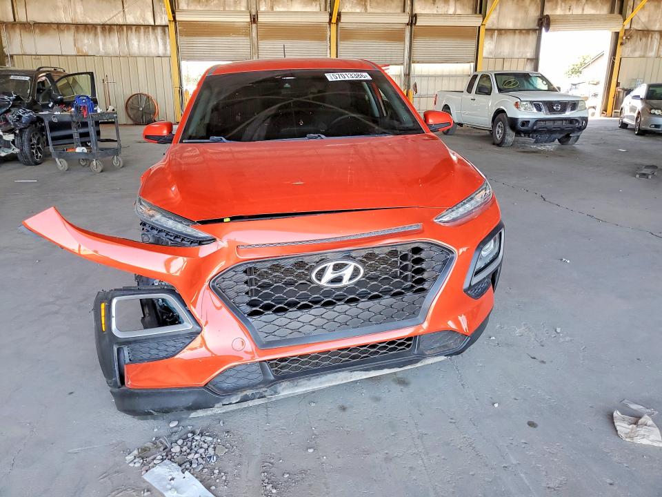 2019 Hyundai Kona VIN KM8K12AA7KU195062 COPART salvage auction — FRONT END, Az - Cert Of Title - Salvage, sold $225 on 2026-07-27 (photo 5)