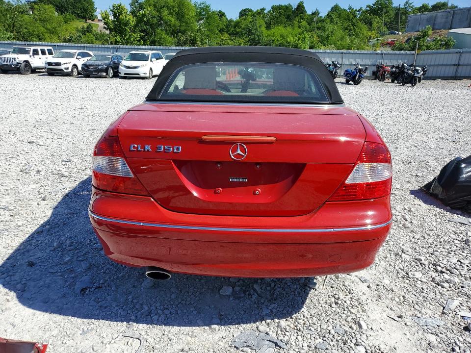 2007 Mercedes-benz Clk-klasse VIN WDBTK56G77T074998 COPART salvage auction — FRONT END, Ky - Cert Of Title-Salvage, sold $400 on 2026-07-02 (photo 6)