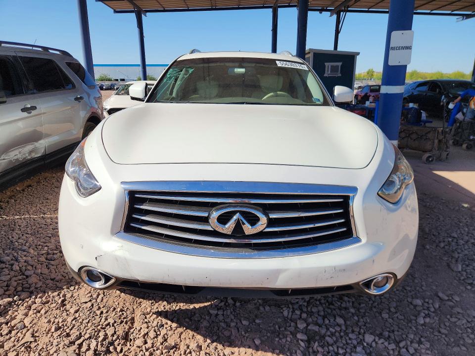 2016 Infiniti Qx70 VIN JN8CS1MW7GM750160 COPART salvage auction — REAR END, ID - SALVAGE CERTIFICATE OF TITLE, sold $500 on 2026-07-16 (photo 5)