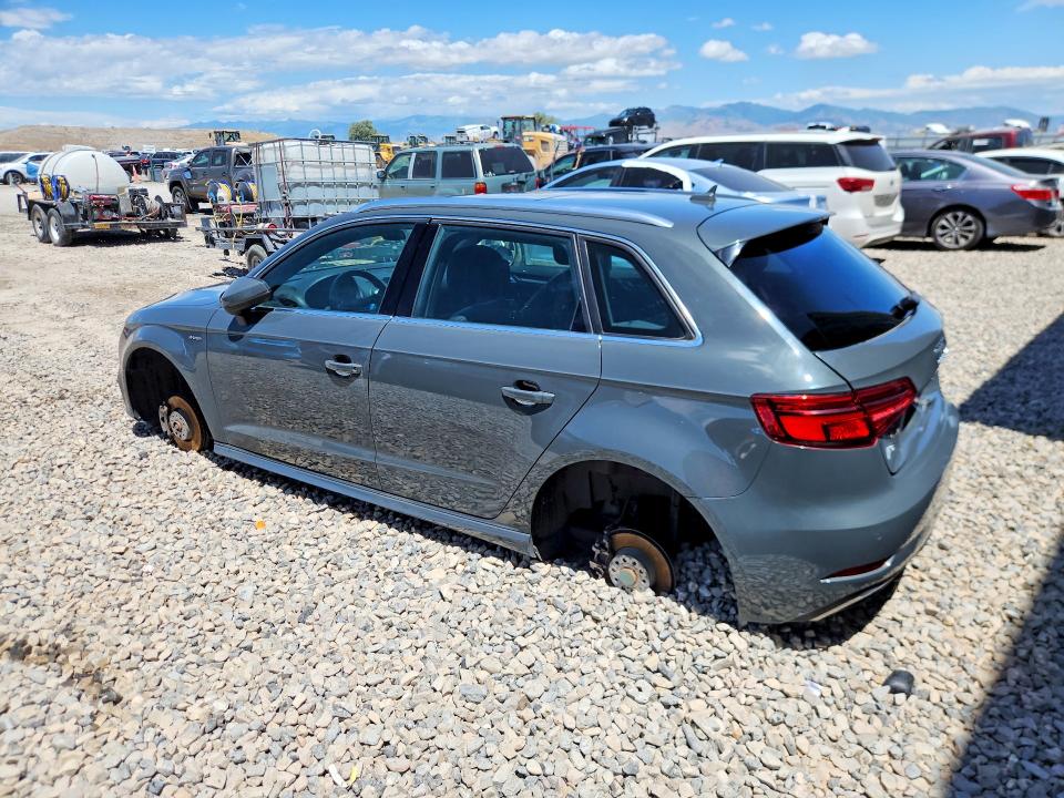 2018 Audi A3 e-tron VIN WAUSPBFF6JA057209 COPART salvage auction — FRONT END, Ut - Certificate Of Title, sold $3,950 on 2026-07-07 (photo 2)
