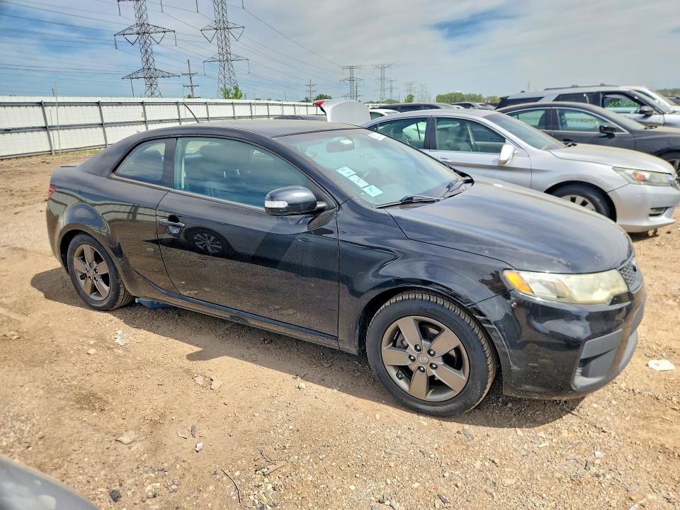 2010 Kia Forte VIN KNAFU6A2XA5251563 COPART salvage auction — REAR END, Il - Salvage Certificate, sold $400 on 2026-07-14 (photo 4)