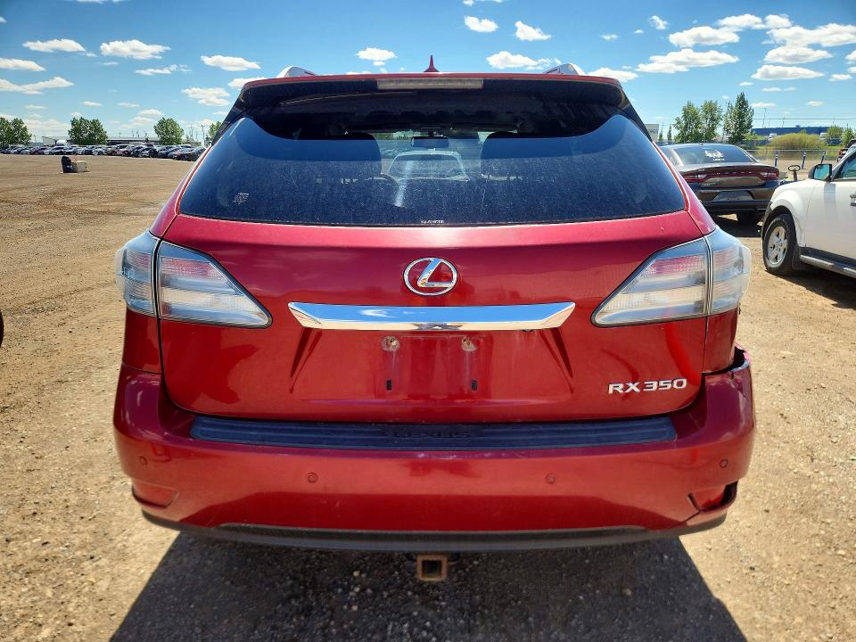 2011 Lexus Rx 350 VIN JTJBK1BA0B2010689 COPART salvage auction — UNDERCARRIAGE, AB - BOS - SALVAGE, sold $6,400 on 2026-07-14 (photo 6)