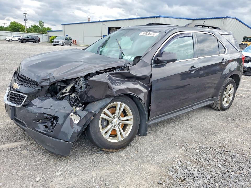 2014 Chevrolet Equinox VIN 1GNALCEK4EZ121938 COPART salvage auction — FRONT END, NY - MV-907A SALVAGE CERTIFICATE, sold $500 on 2026-07-06 (photo 1)