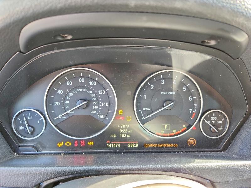 2014 BMW 3er VIN WBA3B1C51EPV79712 COPART salvage auction — FRONT END, Ga - Cert Of Title-Salvage, sold $675 on 2026-07-16 (photo 9)