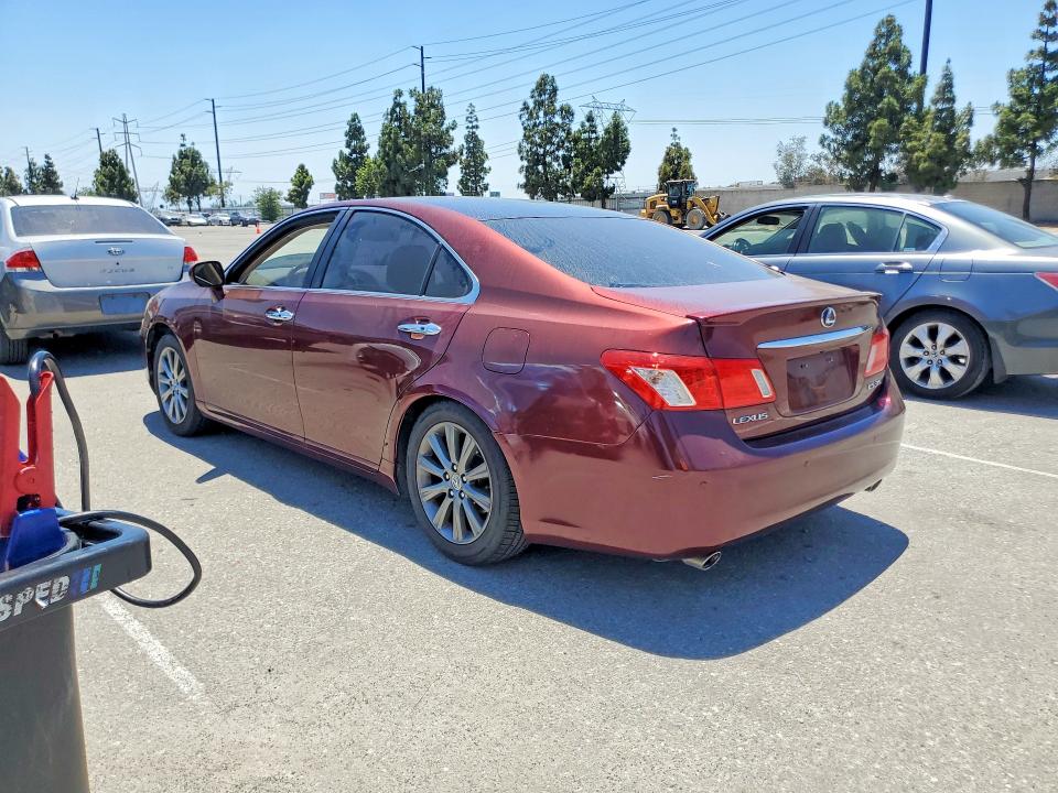 2008 Lexus Es 350 VIN JTHBJ46G782226049 COPART salvage auction — SIDE, Ca - Salvage Certificate, sold $825 on 2026-07-28 (photo 2)