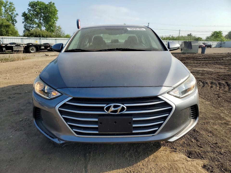 2017 Hyundai Elantra VIN KMHD84LFXHU169914 COPART salvage auction — REAR END, Oh - Cert Of Title-Salvage, sold $1,950 on 2026-07-09 (photo 5)