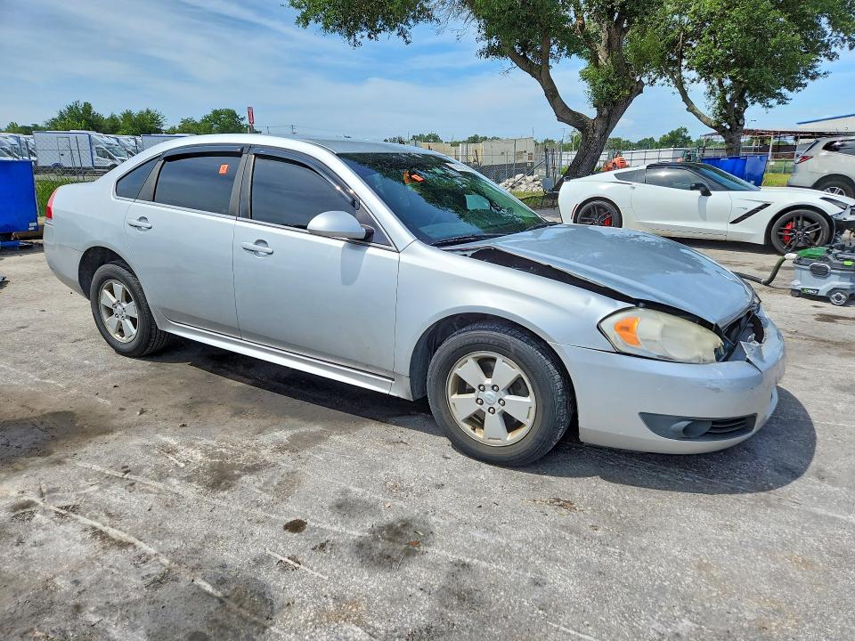 2010 Chevrolet Impala VIN 2G1WB5EK6A1170759 COPART salvage auction — FRONT END, FL - CERT OF TITLE SLVG REBUILDABLE, sold $375 on 2026-07-02 (photo 4)