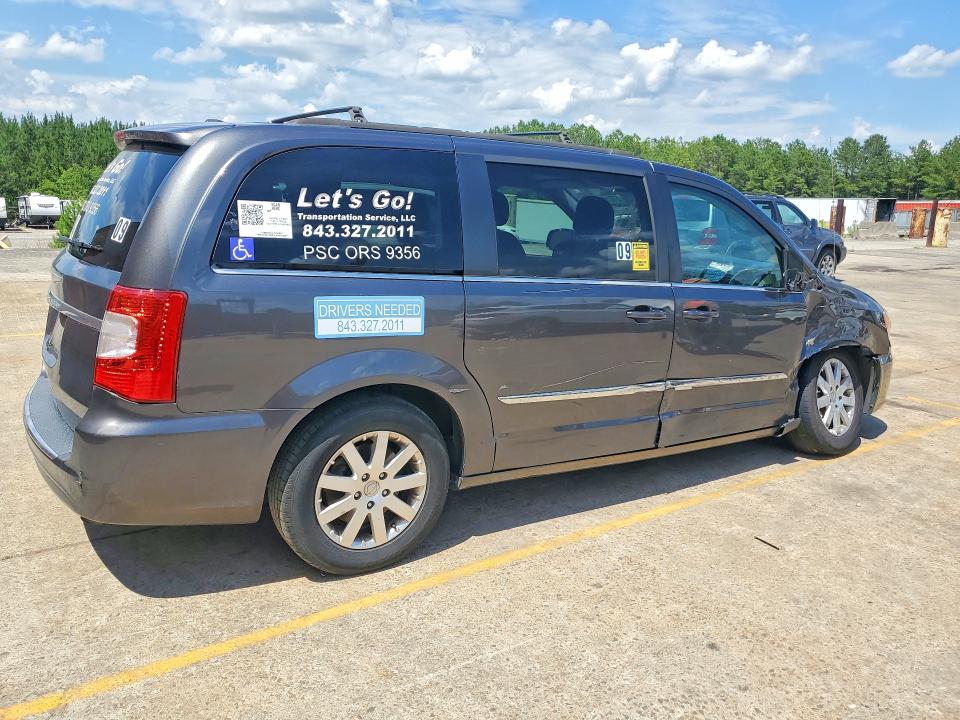 2016 Chrysler Voyager VIN 2C4RC1BG6GR301337 COPART salvage auction — SIDE, Sc - Cert Of Title-Salvage, sold $225 on 2026-07-17 (photo 3)