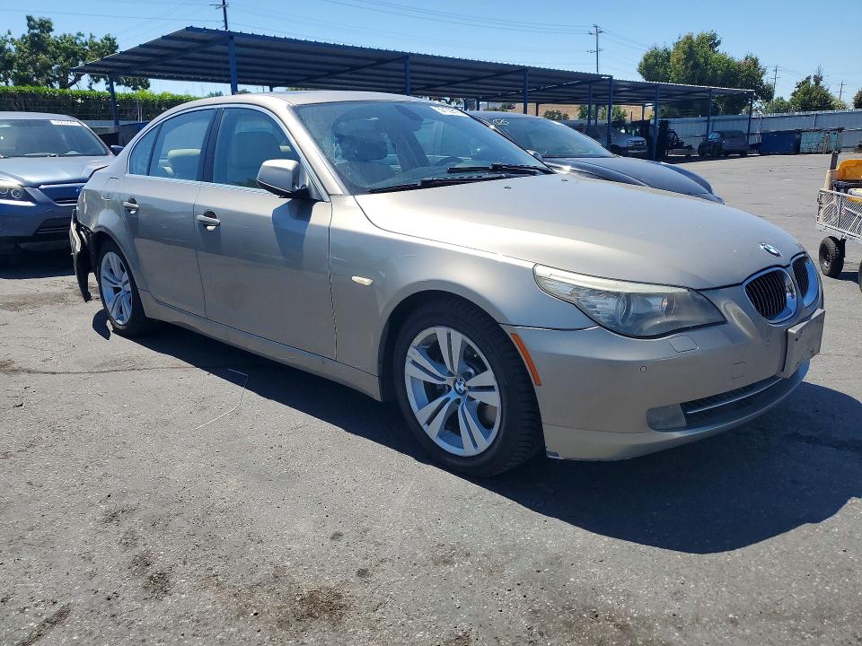 2010 BMW 5 series VIN WBANU5C54AC441674 COPART salvage auction — REAR END, Ca - Salvage Certificate, sold $825 on 2026-07-07 (photo 4)