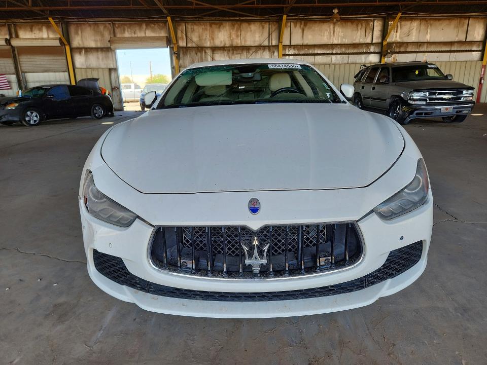 2015 Maserati VIN ZAM57XSA7F1130498 COPART salvage auction — MECHANICAL, Az - Certificate Of Title, sold $200 on 2026-08-10 (photo 5)