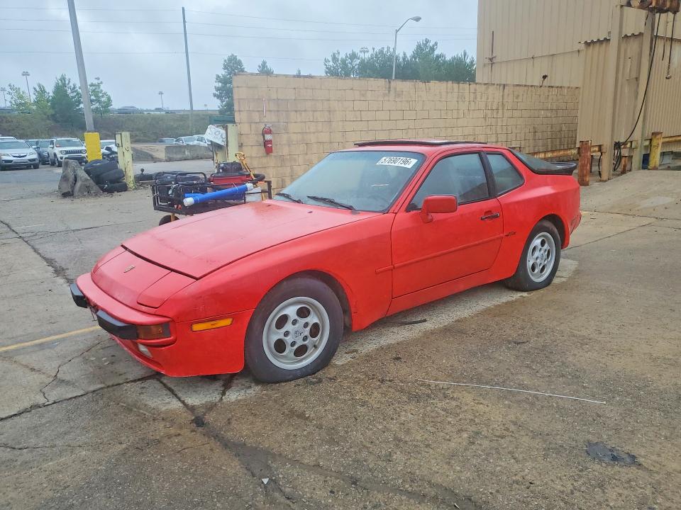 1988 Porsche 944 VIN WP0AB0947JN473693 COPART salvage auction — ROOF, SC - BILL OF SALE, sold $350 on 2026-08-07 (photo 1)