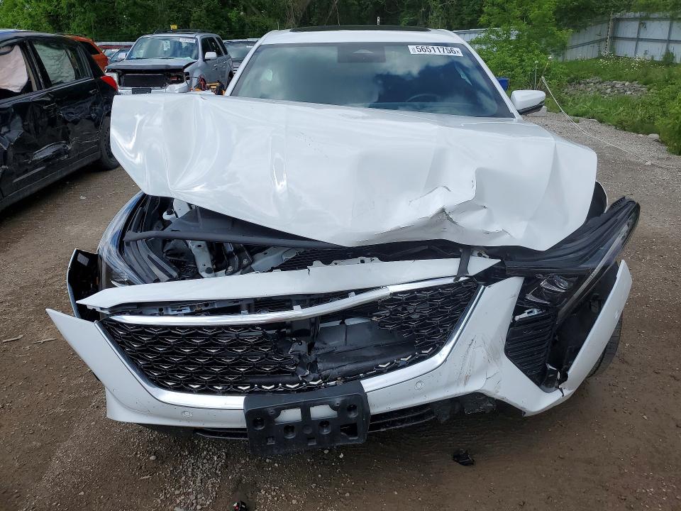 2025 Cadillac Ct5 VIN 1G6DS5RK0S0107729 COPART salvage auction — FRONT END, ON - PERMIT SALVAGE, sold $7,500 on 2026-07-28 (photo 5)
