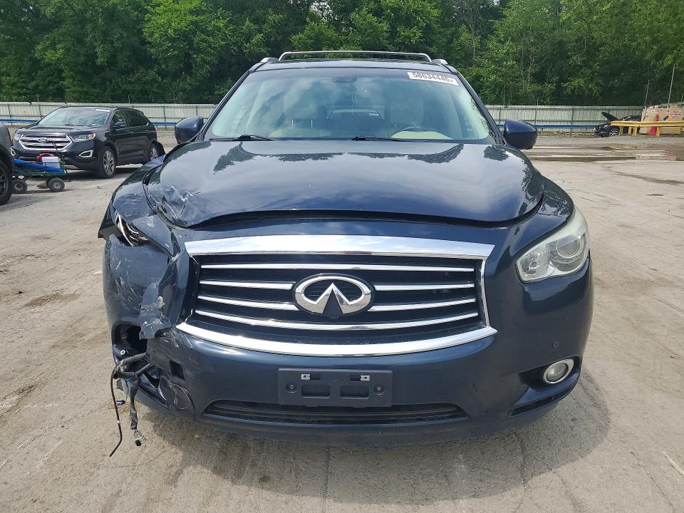 2015 Infiniti Qx60 VIN 5N1AL0MM2FC532619 COPART salvage auction — FRONT END, Oh - Cert Of Title-Salvage, sold $500 on 2026-07-23 (photo 5)
