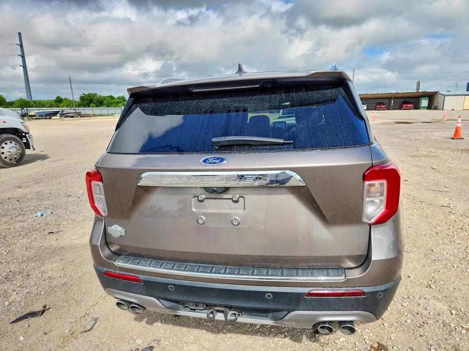 2021 Ford Explorer VIN 1FM5K7LC3MGC06159 COPART salvage auction — SIDE, Tx - Salvage Vehicle Title, sold $8,900 on 2026-07-29 (photo 6)